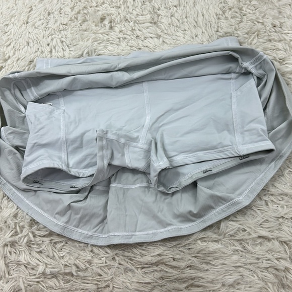 Lululemon Pace Rival Skirt (Tall) *4-way Stretch 15" White - Picture 3 of 6
